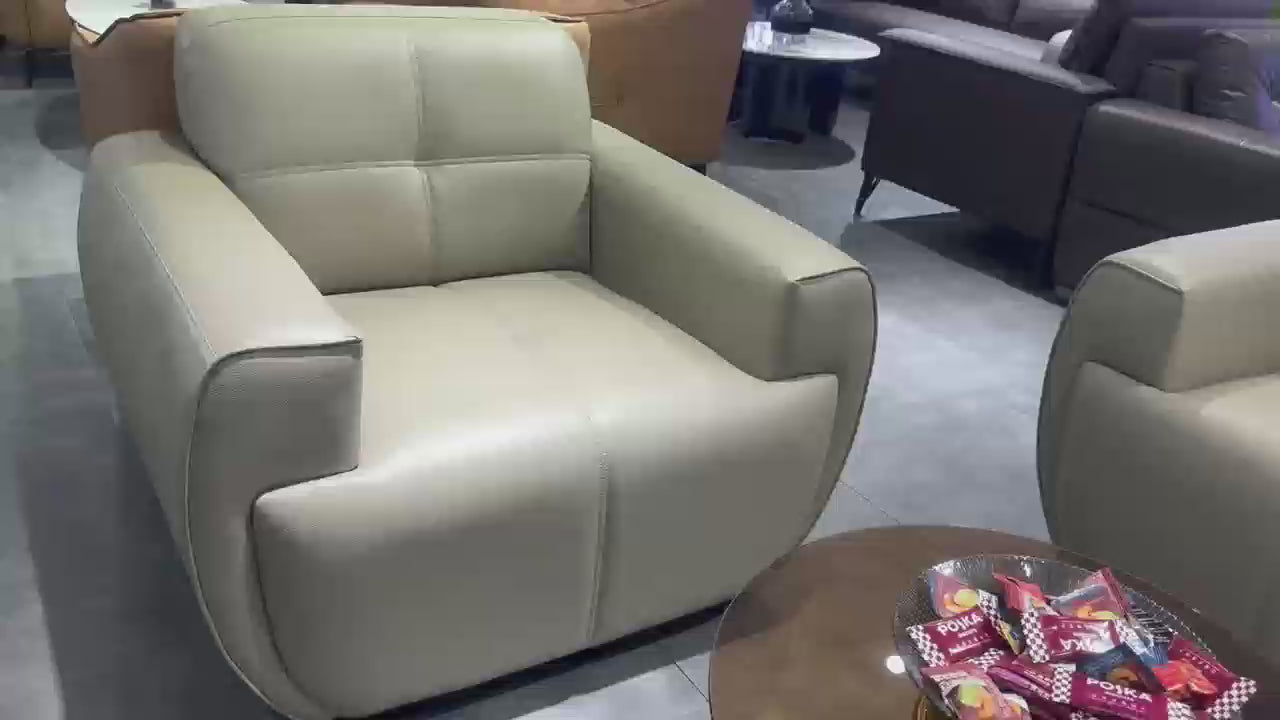 Sofa Set Eco Leather (3+1+1) LKL040SFXC | LEUKHOME