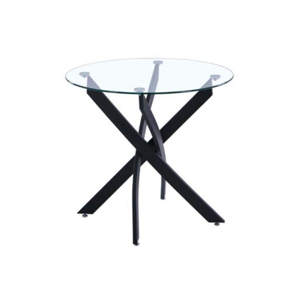 Round Glass Dining Table.022-4