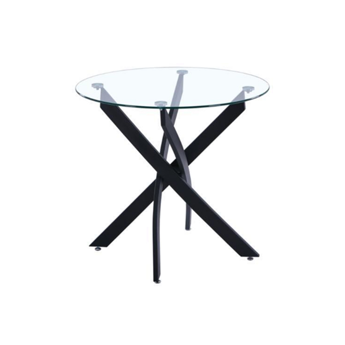 Round Glass Dining Table.022-4