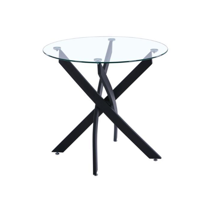 Round Glass Dining Table.022-6