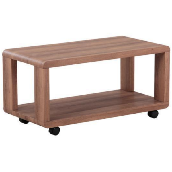 Rectangle Coffee Table - Mobile Storage | LEUKHOME