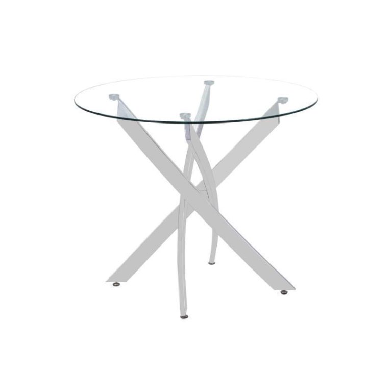 Round Glass Dining Table