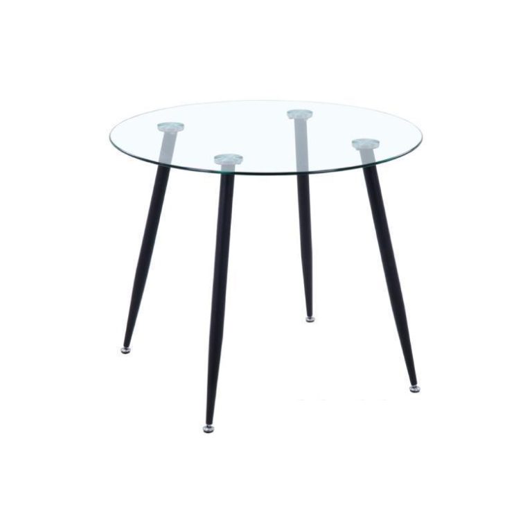 Round Glass Dining Table
