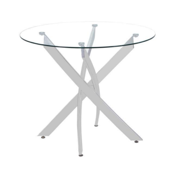 Round Glass Dining Table