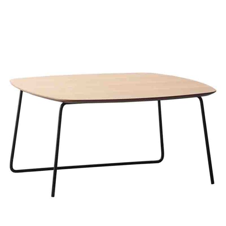 Coffee Table Oak Veneer MDF - Circular Social Design | LEUKHOME