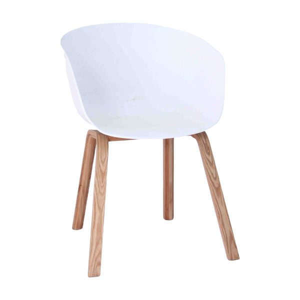 Plastic Chair PP (6 Chairs) - Comfortable & Stylish | LEUKHOME