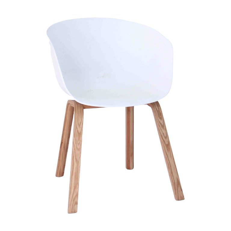Plastic Chair PP (6 Chairs) - Comfortable & Stylish | LEUKHOME