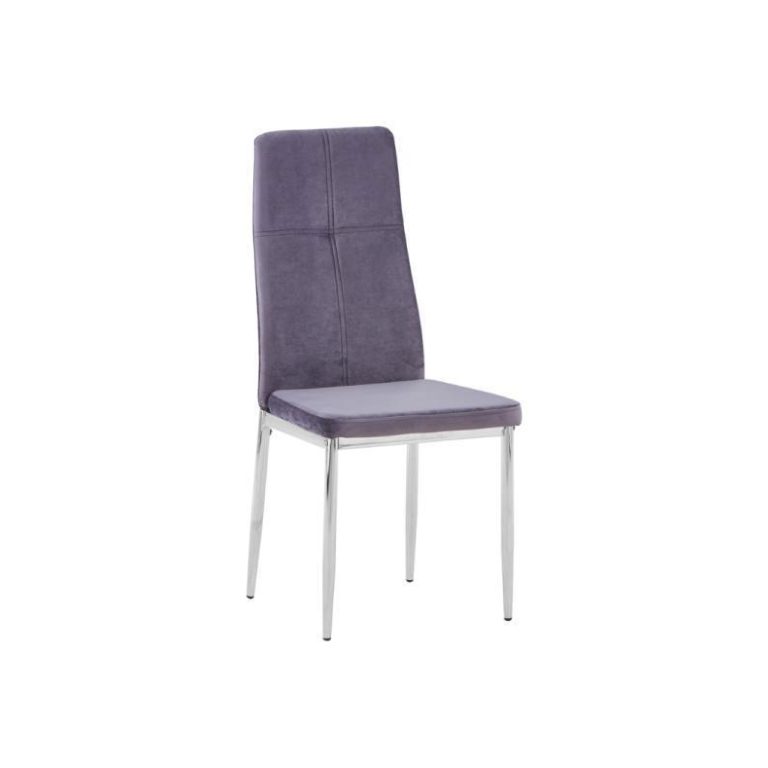 Grey Fabric Dining Chair Set of 4