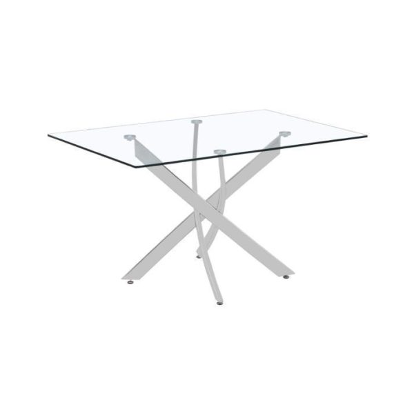 High Quality Modern Design Glass Dining Table