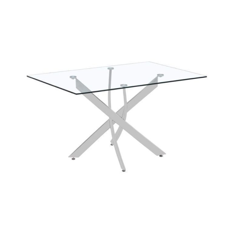 High Quality Modern Design Glass Dining Table