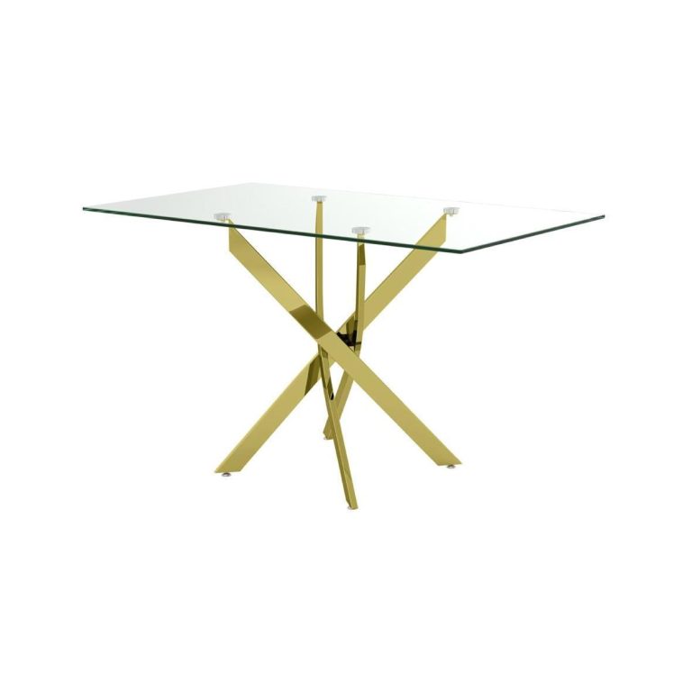 High Quality Modern Design Glass Dining Table