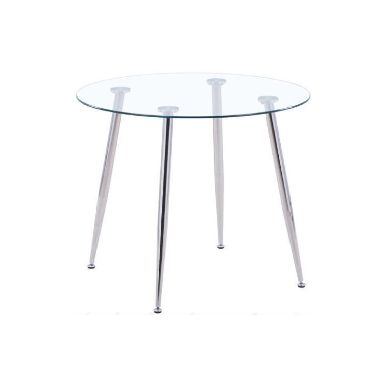 Round Glass Dining Table