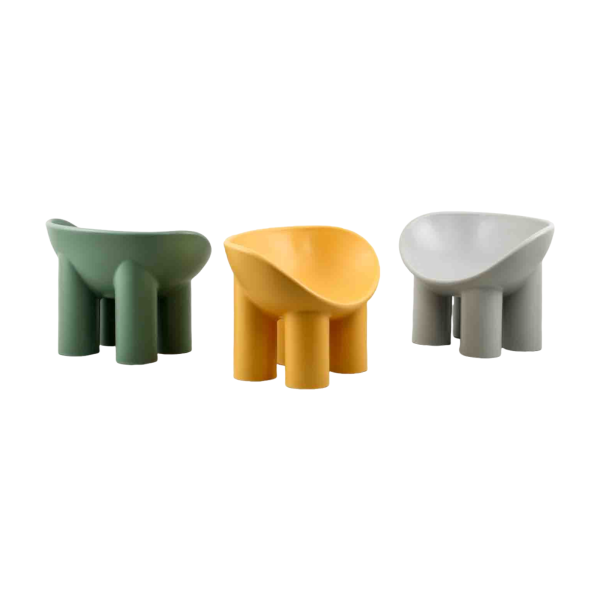Plastic Chair Lounge - Fairy - tale Design | LEUKHOME