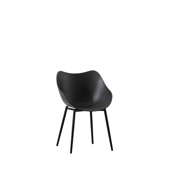 Plastic Chair PC (2 Chairs) - Ergonomic & Sturdy | LEUKHOME