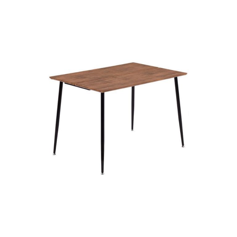 Rectangular Dining Table - MDF Wood-look Surface | LEUKHOME