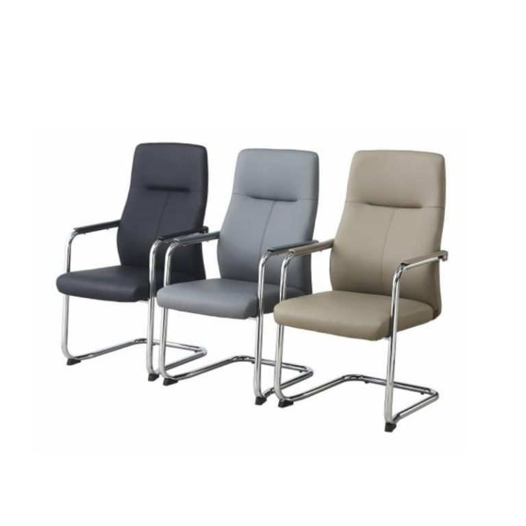 PU Cushion Office Chair - Ergonomic Backrest | LEUKHOME