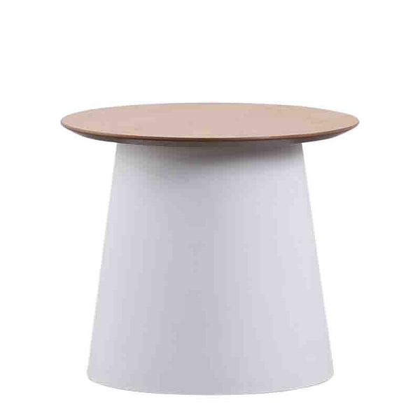 Coffee Table PP Oak Veneer MDF - Style Compatibility | LEUKHOME