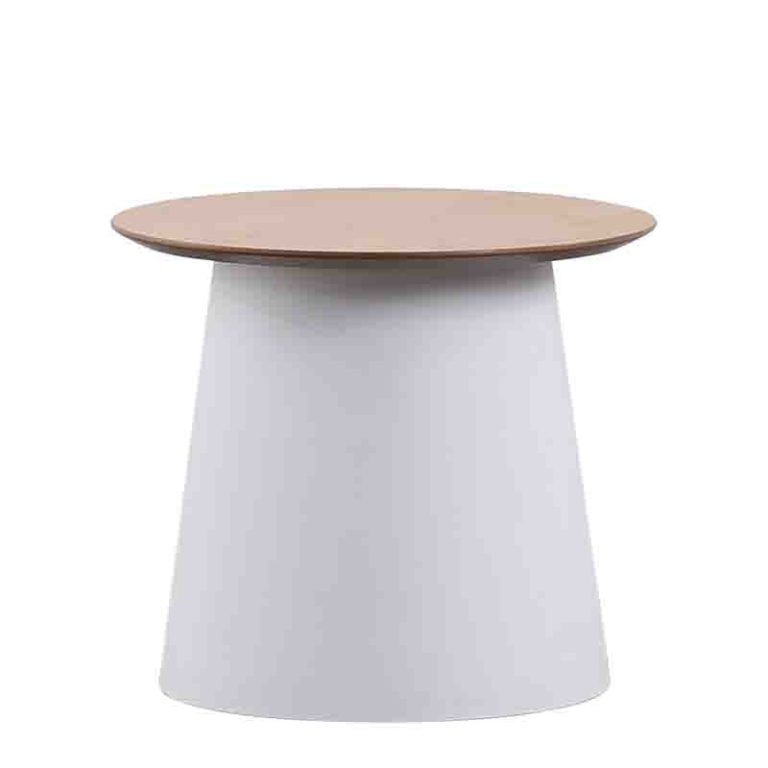 Coffee Table PP Oak Veneer MDF - Style Compatibility | LEUKHOME