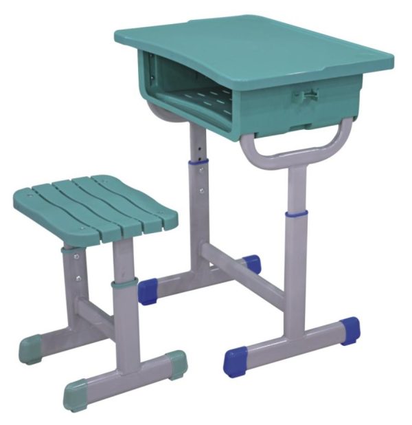 Single Desk and Chair2 Sets (2 Tables+2 Chairs) LKS133DKRY | LEUKHOME