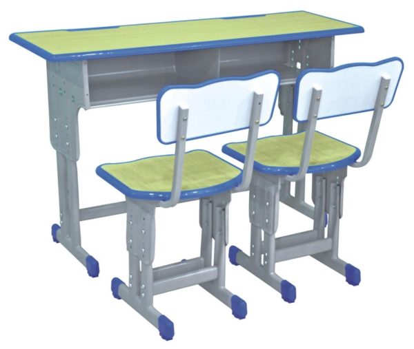 Single Desk and Chair1 Set (1 Table+2 Chairs) LKS168DKRY | LEUKHOME