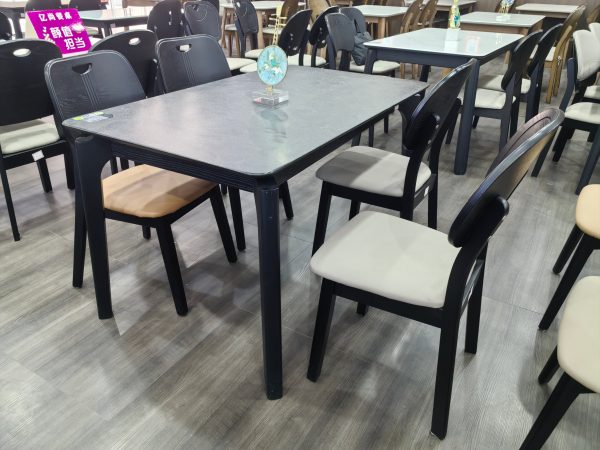 Dining Table Artificial Stone Oak LKD027DTYS | LEUKHOME