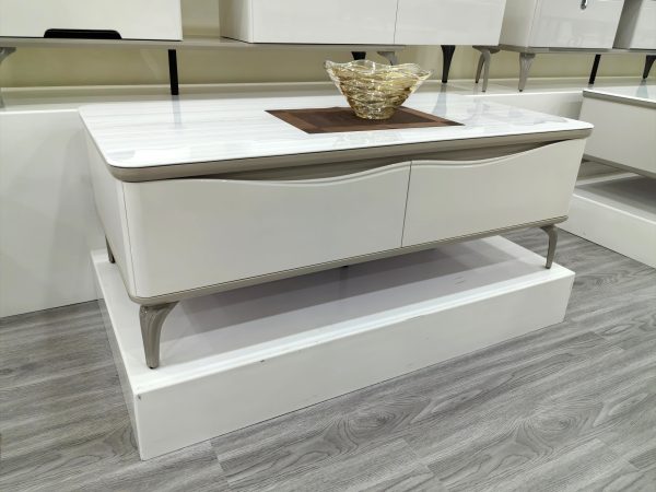 Coffee Table Artificial Stone Baking Paint LKL061CTJKN | LEUKHOME