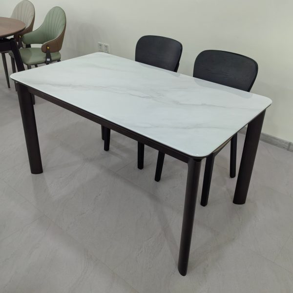 Dining Table Artificial Stone Oak LKD013DTXYD | LEUKHOME