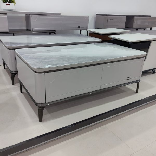 TV Stand Artificial Stone Baking Paint LKLR263TSFH | LEUKHOME