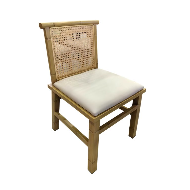 Mid Century Modern Retro Woven Comfy Chair with Metal Legs