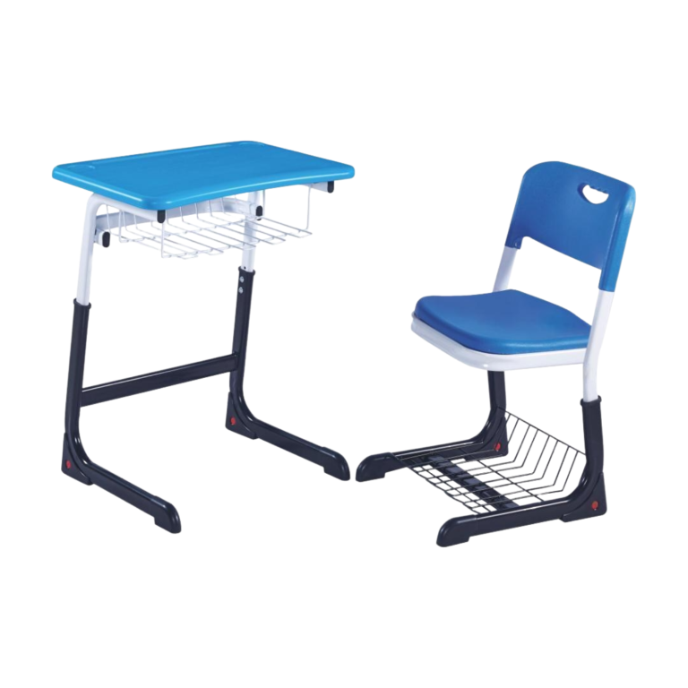Single Study Desk and Chair, 2 Sets (2 Tables+2 Chairs)