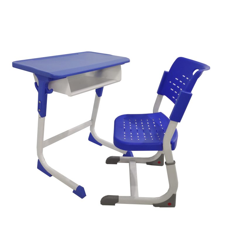 Single Study Desk and Chair, 2 Sets (2 Tables+2 Chairs)